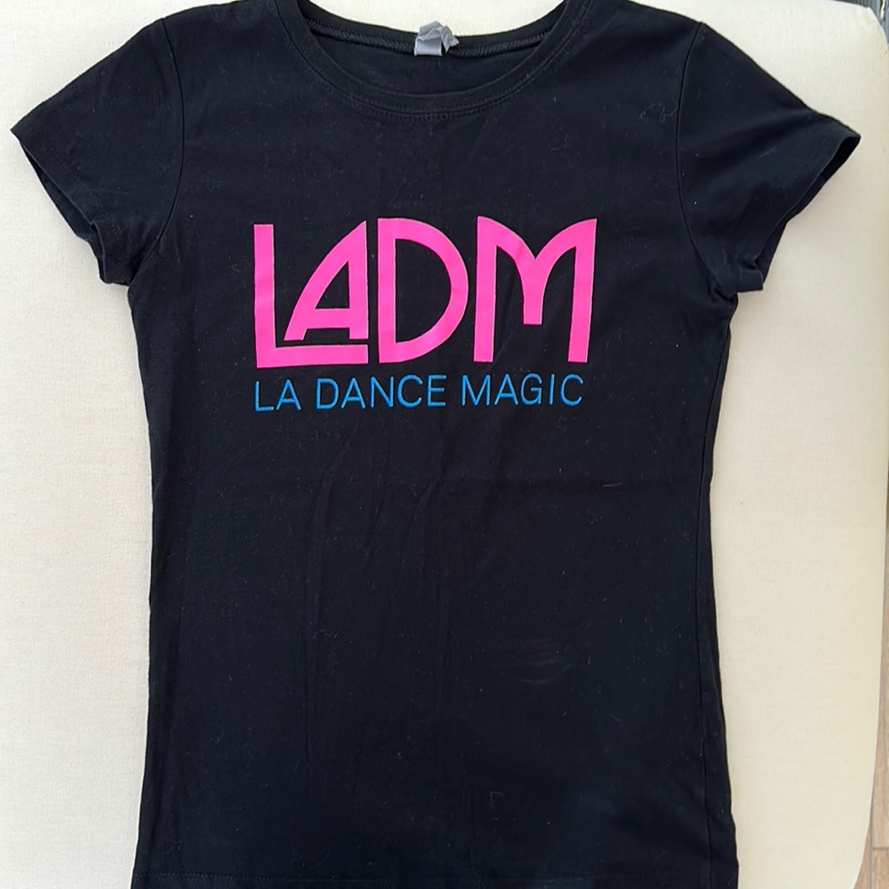 LADM black tshirt, YL